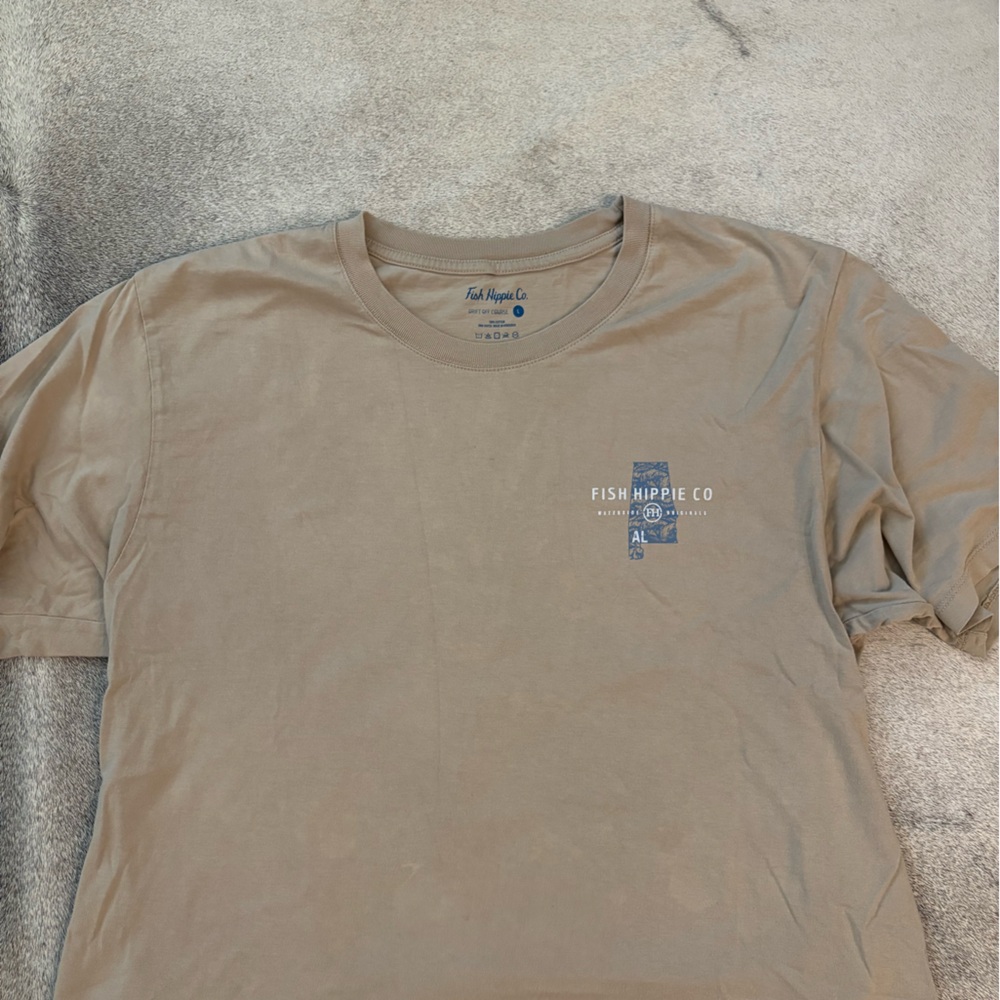 Fish hippie tshirt
